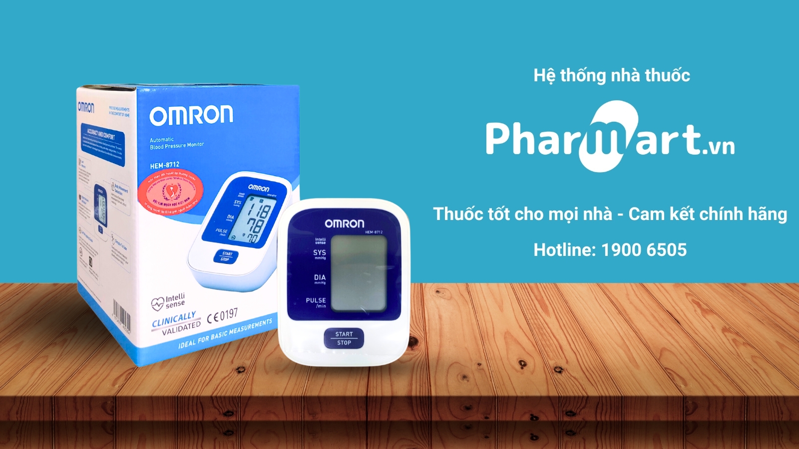 M&aacute;y đo huyết &aacute;p Omron HEM 8712 ph&acirc;n phối ch&iacute;nh h&atilde;ng tại Hz888a.com