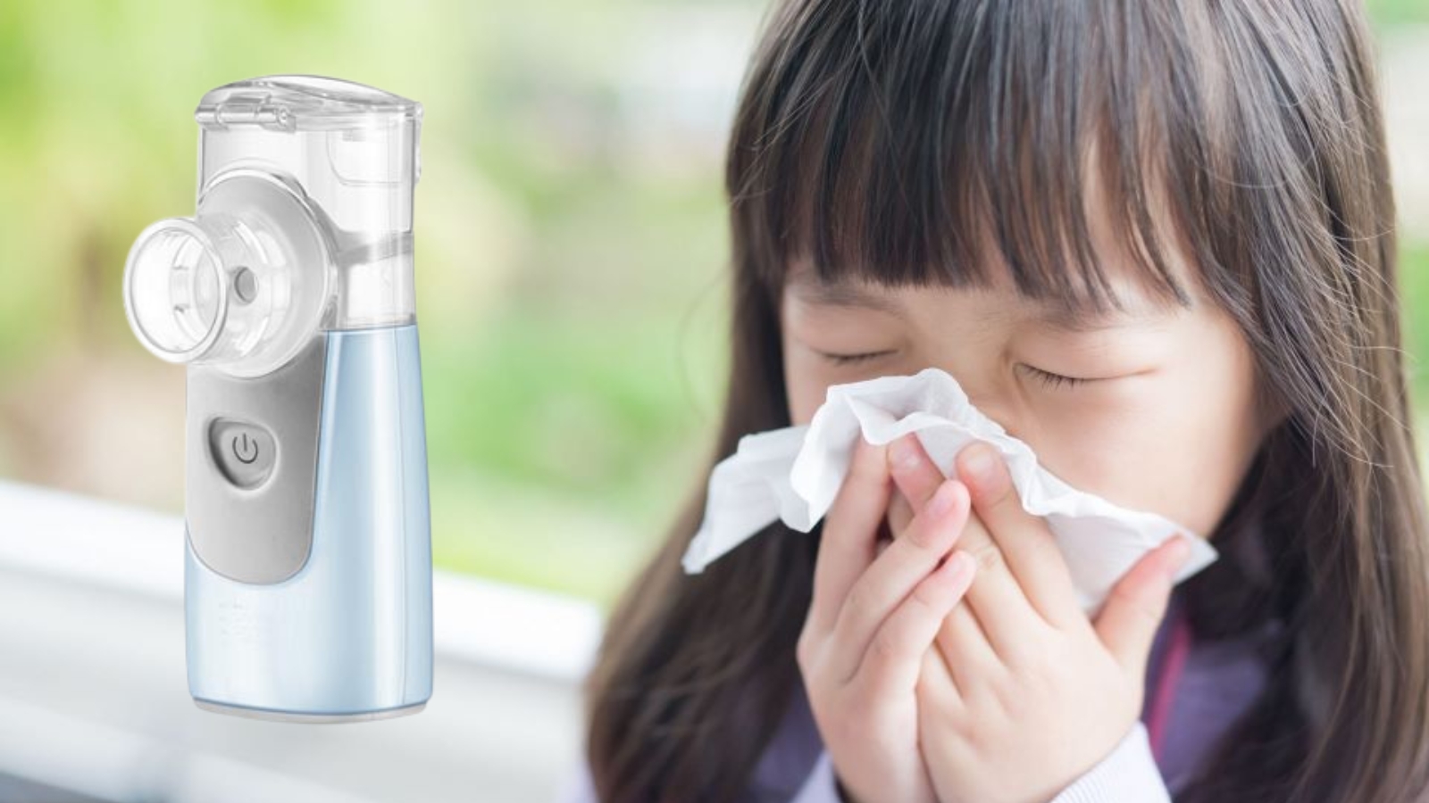 M&aacute;y x&ocirc;ng kh&iacute; dung cầm tay Vapo VP-M4 d&ugrave;ng được cho trẻ em