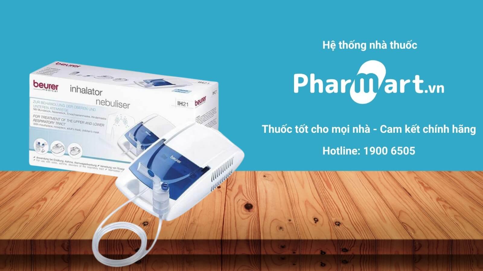 Máy xông mũi họng Beurer IH21 được phân phối chính hãng tại Hz888a.com