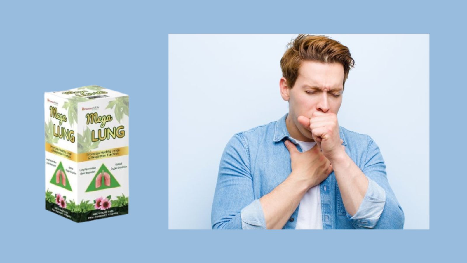 Mega LUNG &ndash; Bổ phổi, giảm ho, giảm đờm