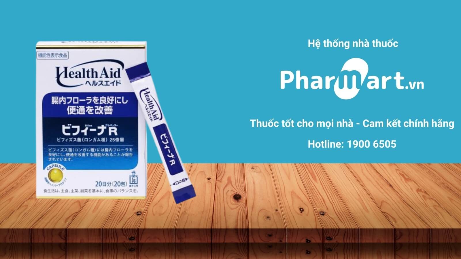 Địa chỉ mua Men vi sinh Health Aid Bifina uy t&iacute;n, chất lượng