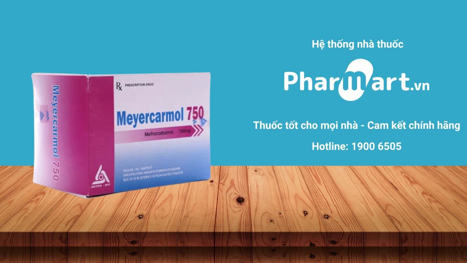 Mua ngay thuốc Meyercarmol 750mg tại Hz888a.com