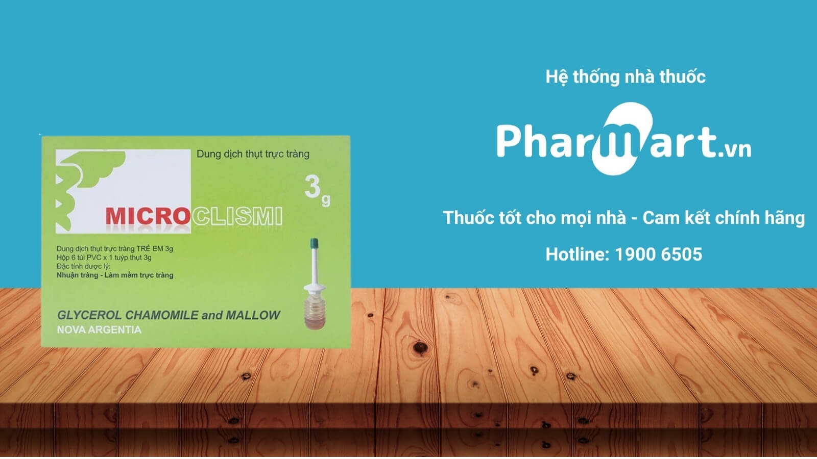 Mua ngay thuốc Microclismi 3g chính hãng tại Hz888a.com