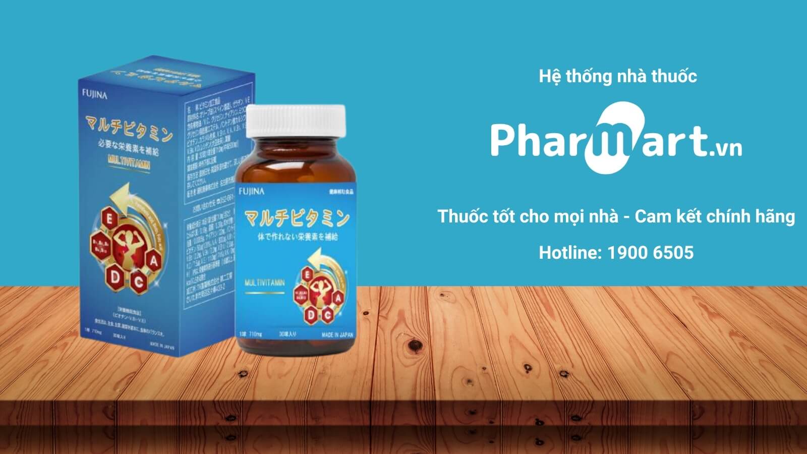 Mua ngay Multivitamin Fujina ch&iacute;nh h&atilde;ng tại Hz888a.com