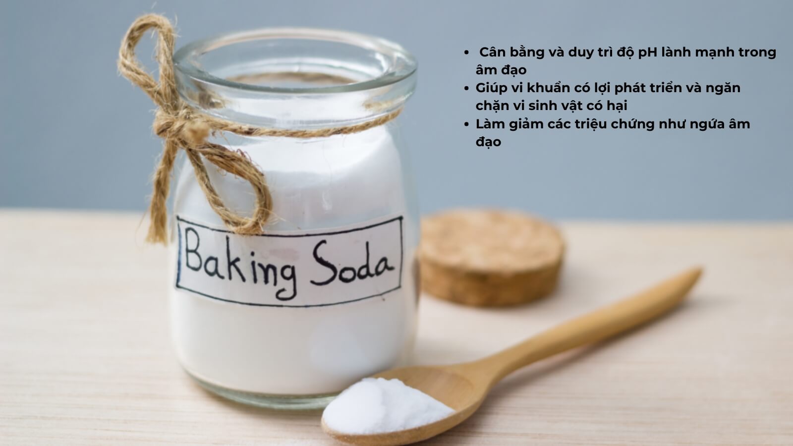 C&ocirc;ng dụng của th&agrave;nh phần Mu&ocirc;́i ki&ecirc;̀m Sodium bicarbonat