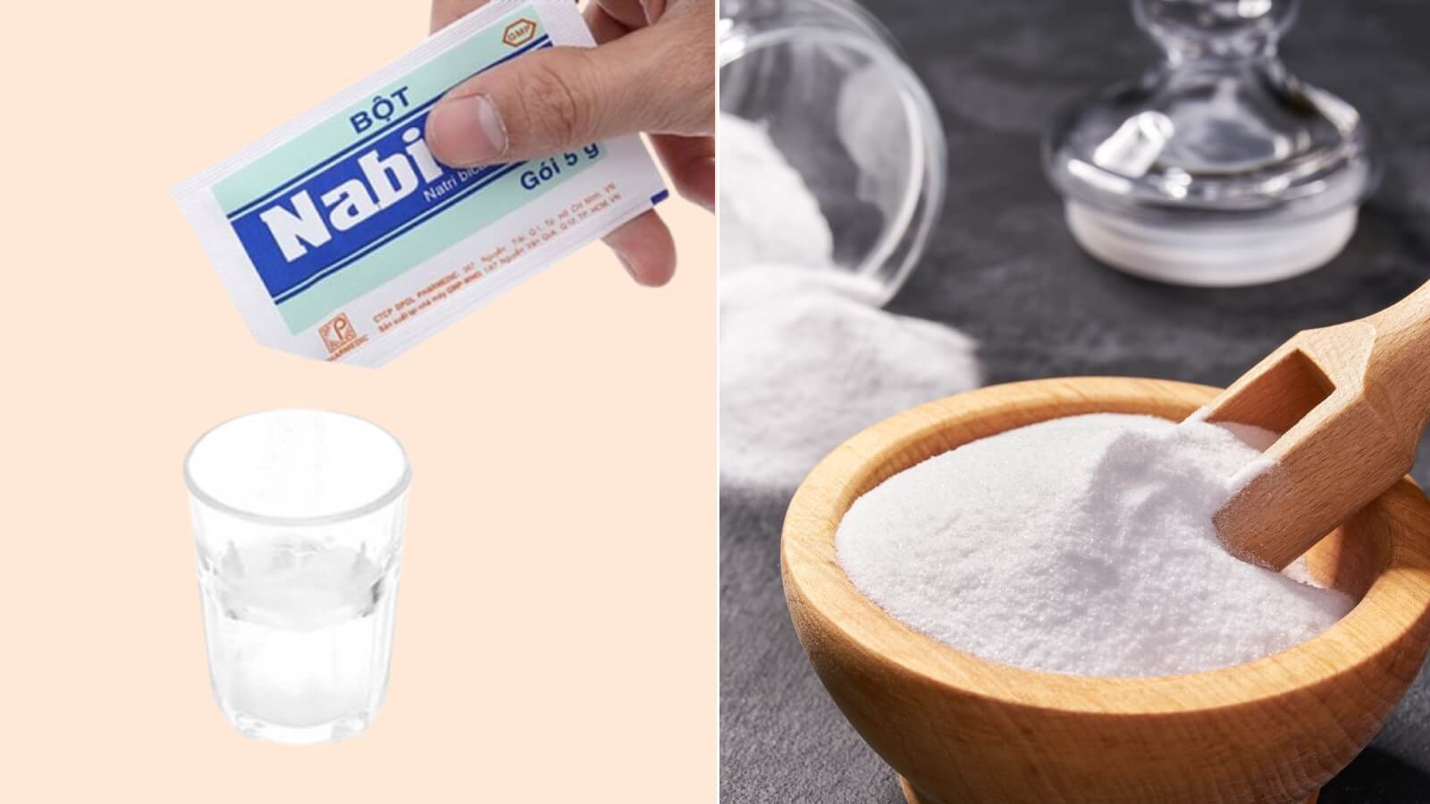 Sodium bicarbonate c&oacute; trong muối phụ khoa Nabifar c&ograve;n được gọi l&agrave; baking soda