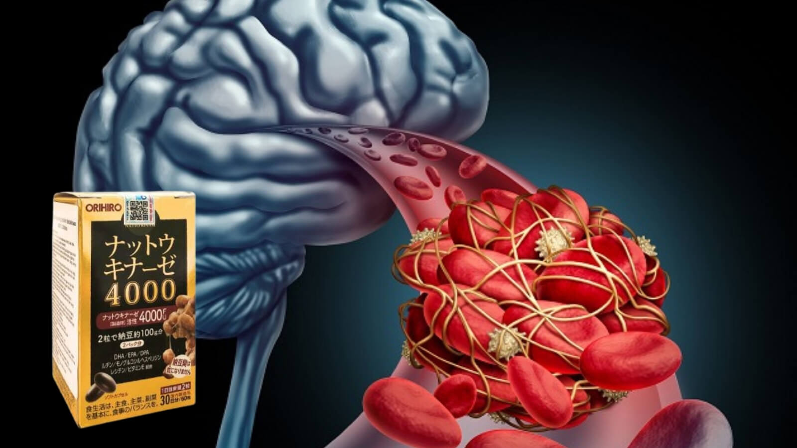 Nattokinase 4000 Orihiro được sản xuất bởi c&ocirc;ng ty Orihiro