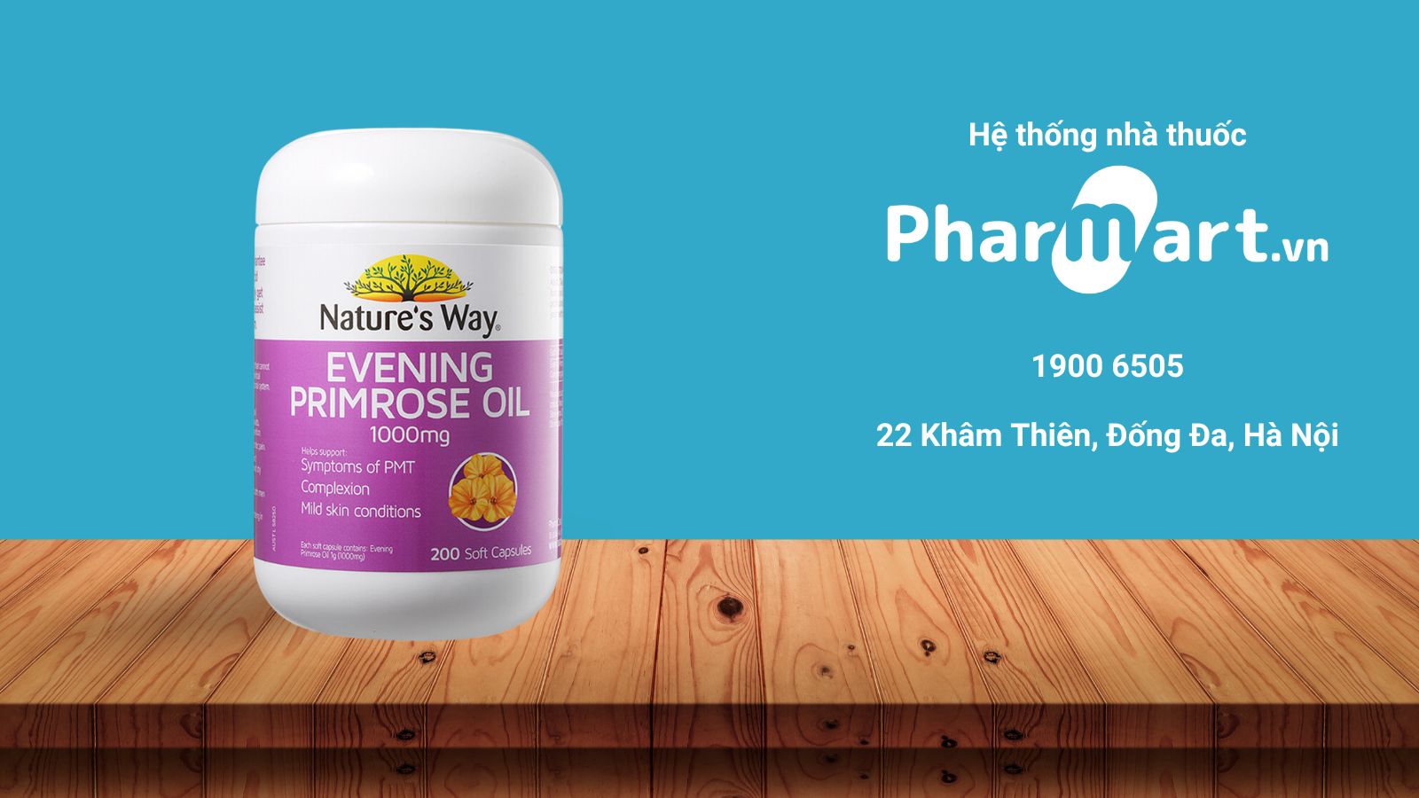 Mua Nature&rsquo;s Way Evening Primrose Oil tại nh&agrave; thuốc HZ888A