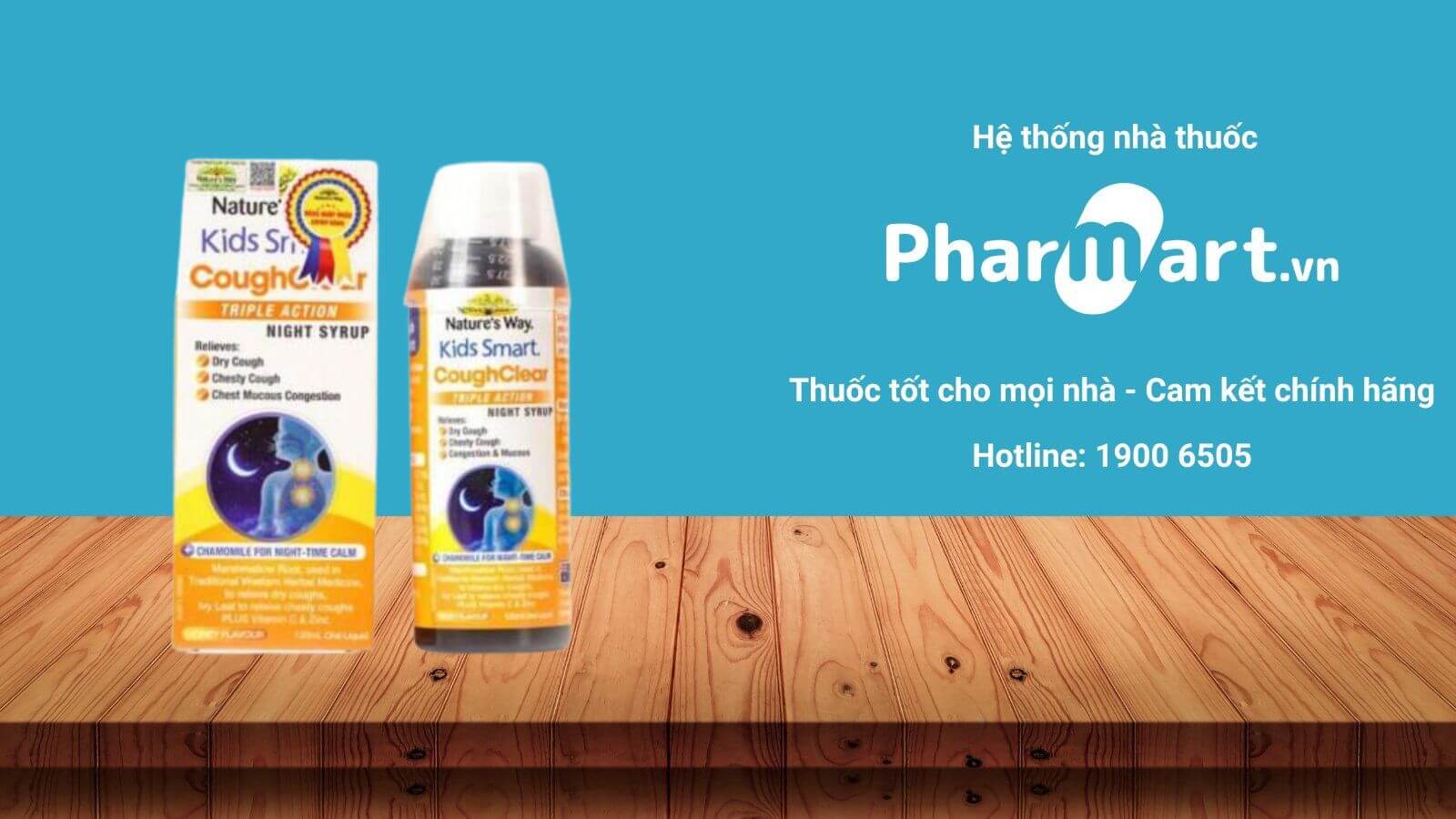 Li&ecirc;n hệ Hz888a.com để mua Nature&rsquo;s Way Kids Smart CoughClear Triple Action Syrup