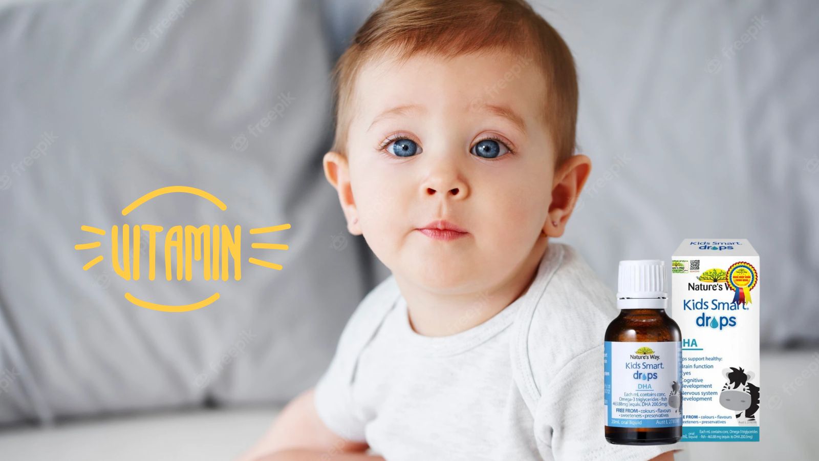 &nbsp;Siro Nature's Way Kids Smart Drops DHA bổ sung vitamin v&agrave; kho&aacute;ng chất cho b&eacute;.&nbsp;