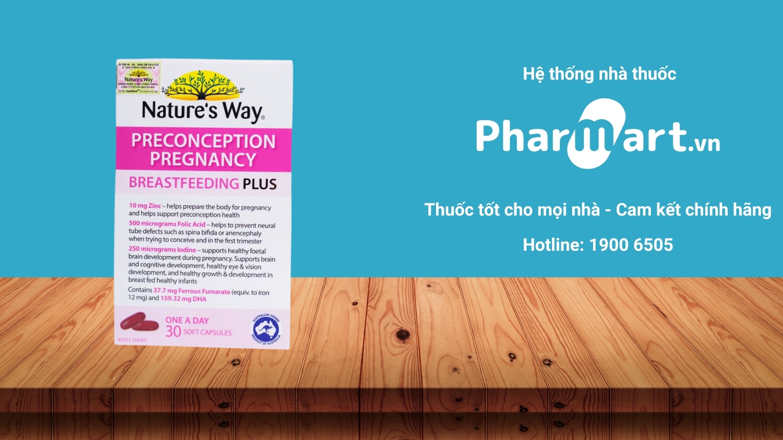 Mua ngay Nature's Way PreConception Pregnancy Breastfeeding Plus ch&iacute;nh h&atilde;ng tại Hz888a.com 