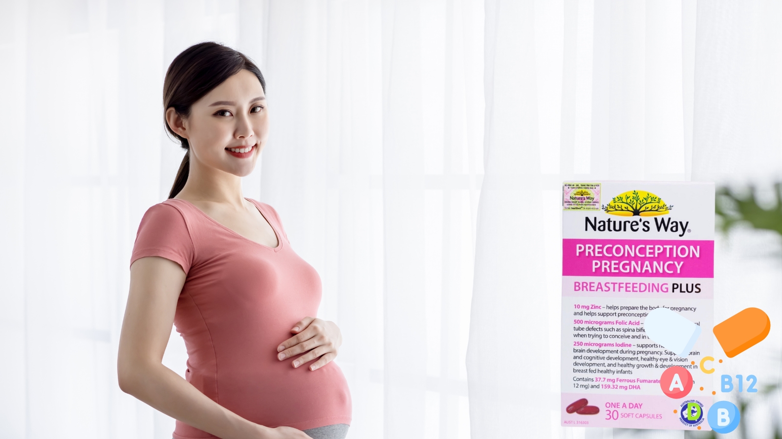 Sản phẩm bổ sung 18 vi chất thiết yếu cho Hz88b tải ứng dụng trong giai đoạn mang thai 
