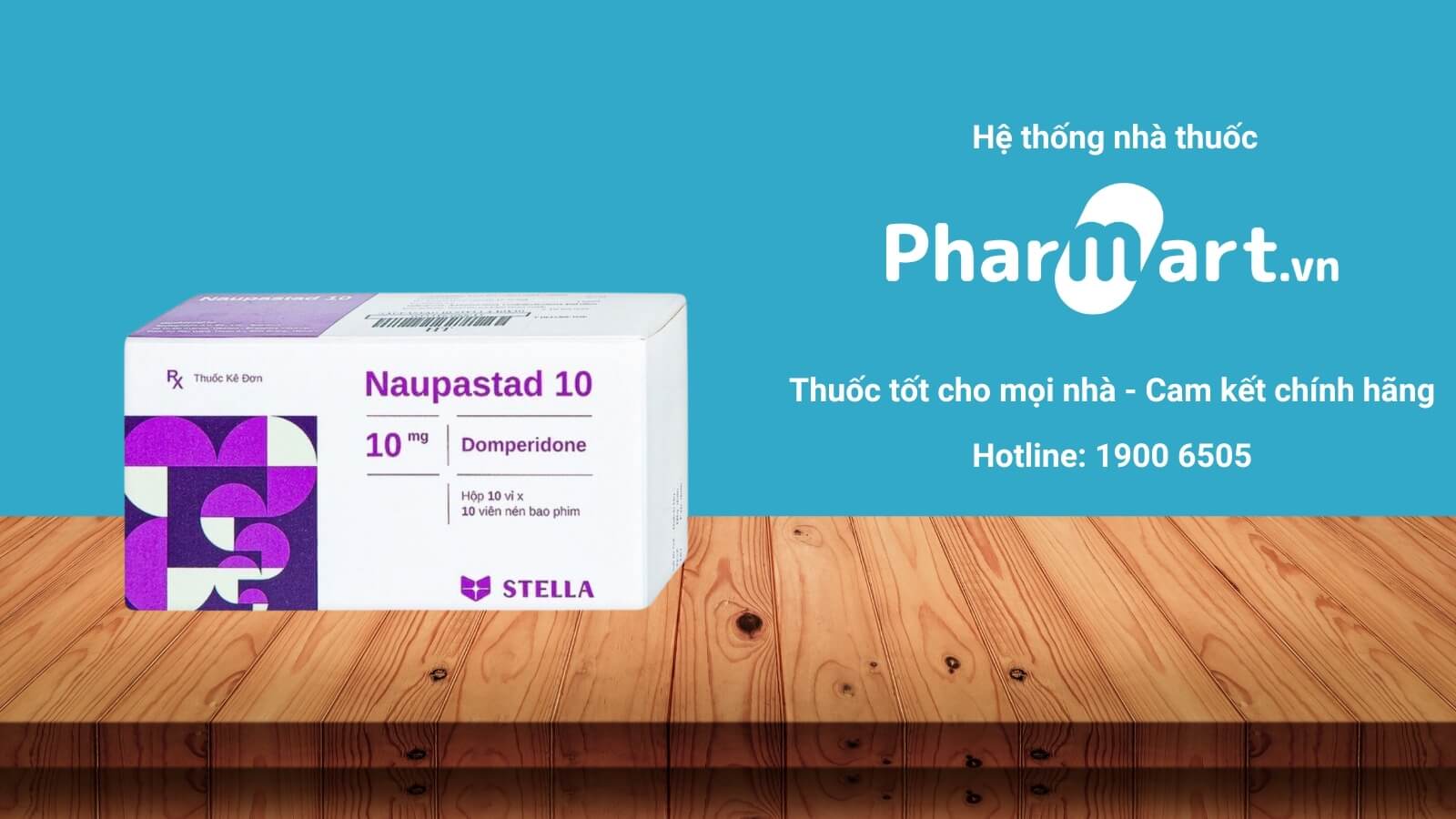 Mua Thuốc Naupastad 10mg chính hãng tại Hz888a.com