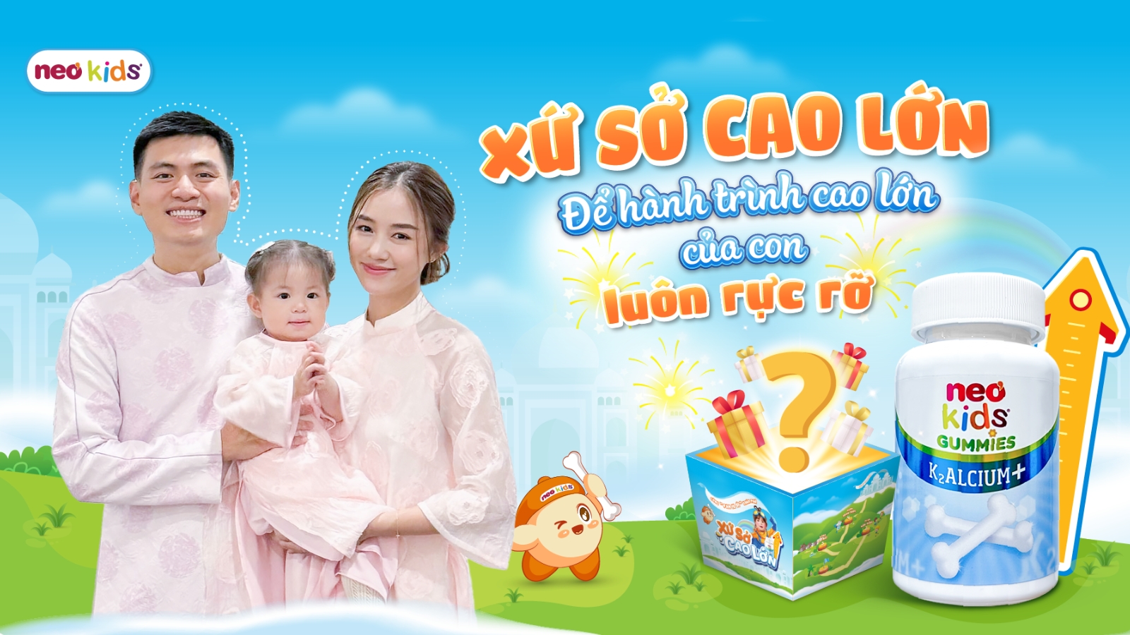 B&eacute; Pam trở th&agrave;nh đại sứ thương hiệu cho Neo Kids