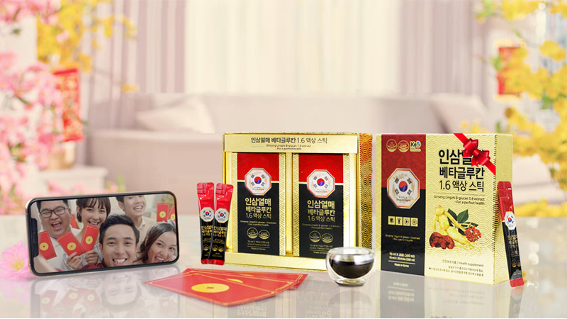 Nh&acirc;n S&acirc;m Linh Chi Beta Glucan 16 Extract
