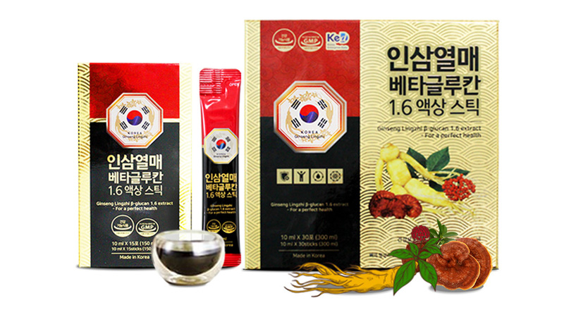 Thực Phẩm Chức Năng Nh&acirc;n S&acirc;m Linh Chi Beta Glucan 16 Extract