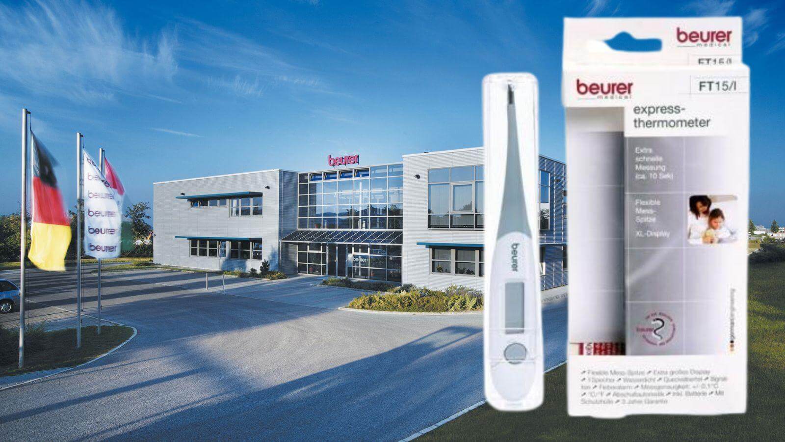 Nhiệt kế điện tử Beurer FT15/1