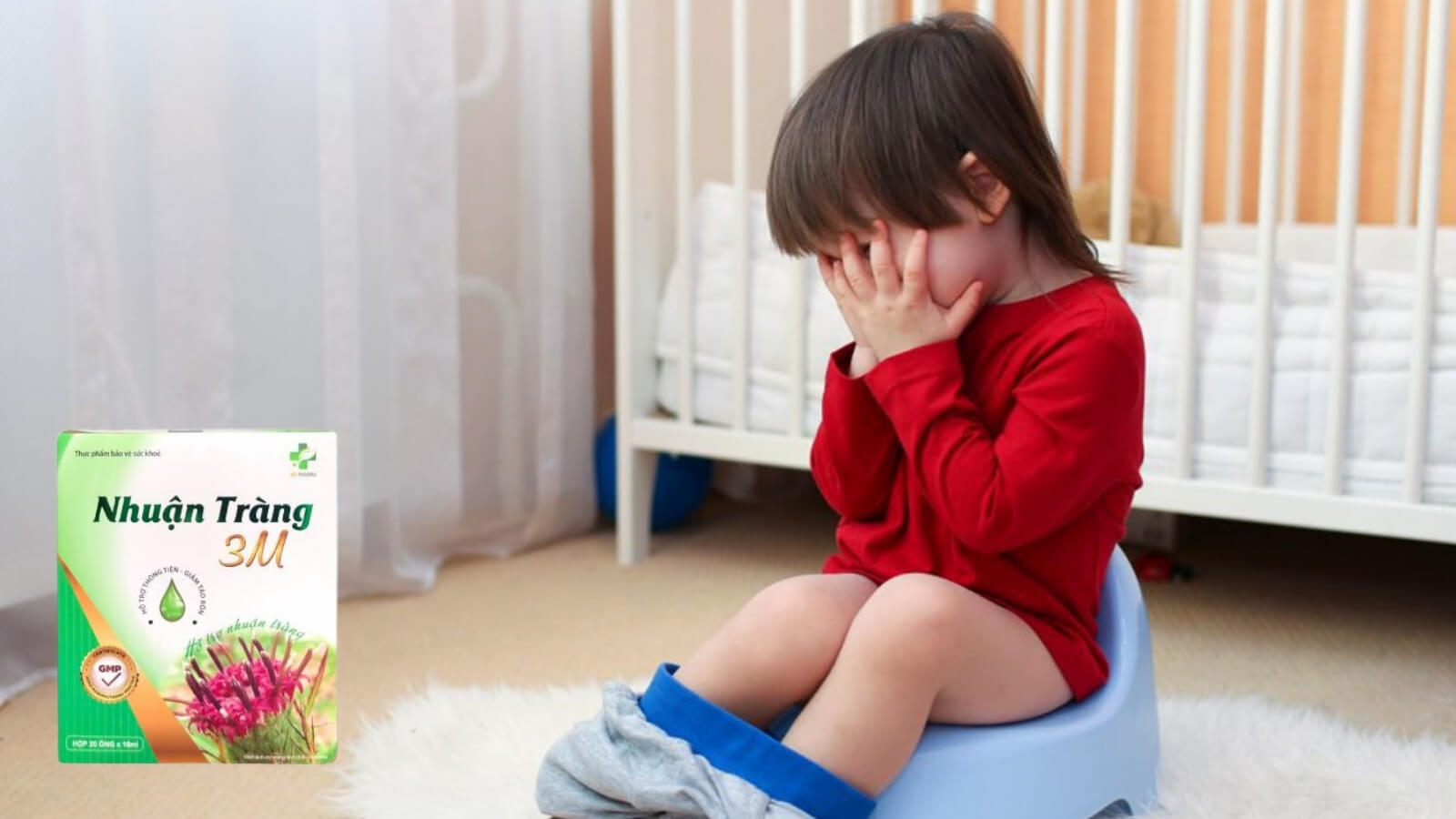 Dung dịch uống Nhuận Tr&agrave;ng 3M gi&uacute;p hỗ trợ điều trị t&aacute;o b&oacute;n