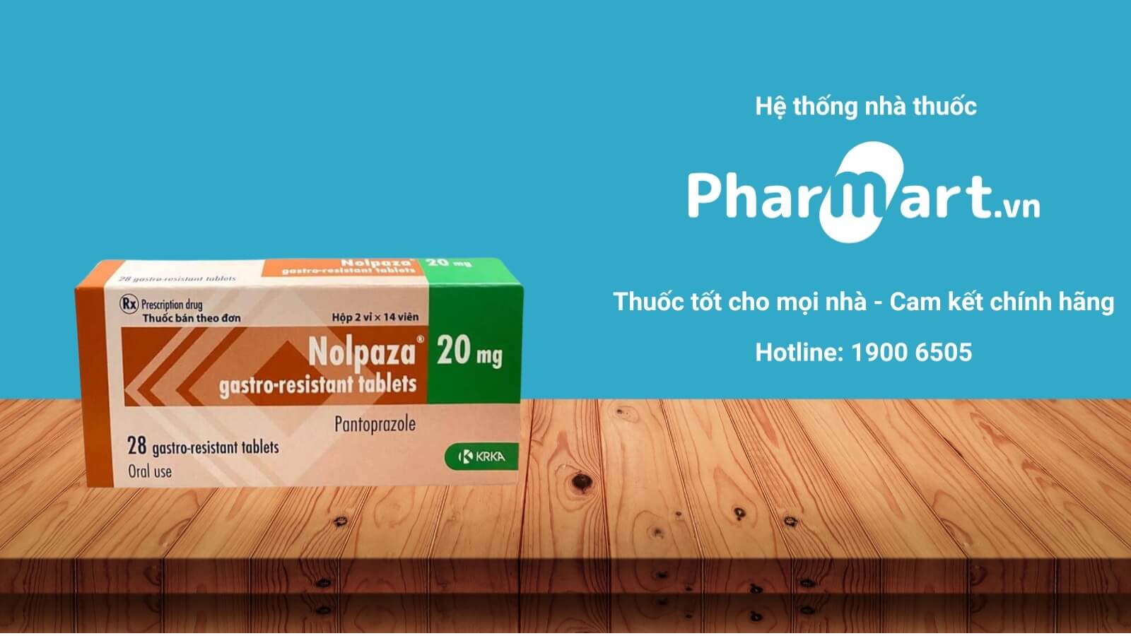 Mua ngay thuốc Nolpaza 20mg chính hãng tại Hz888a.com