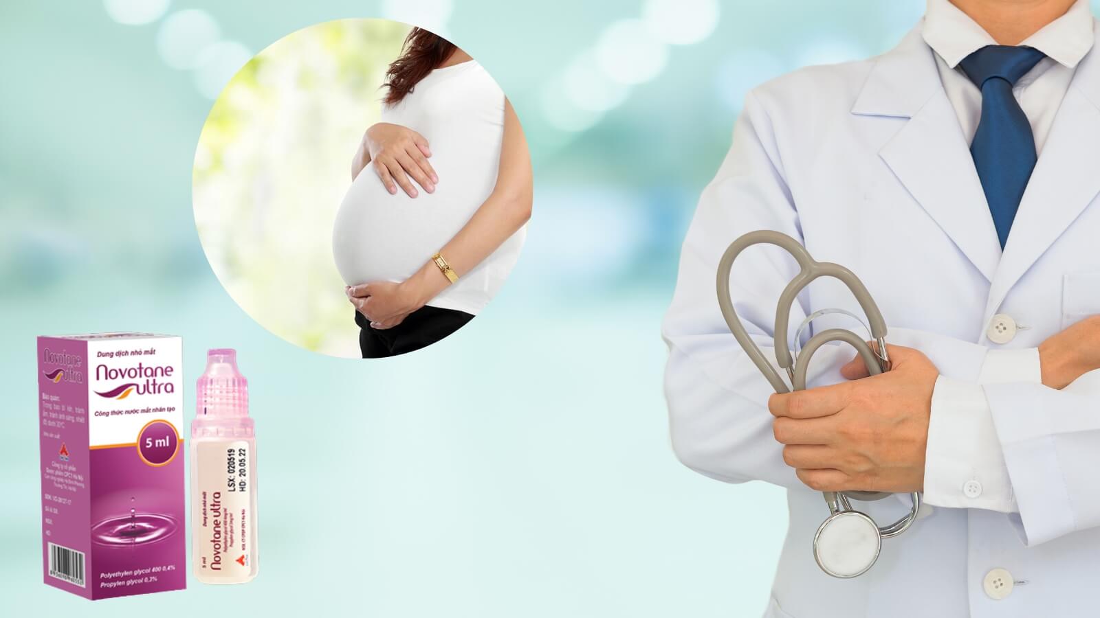 Khi sử dụng cho phụ nữ c&oacute; th&aacute;i cần tham khảo &yacute; kiến của b&aacute;c sĩ.
