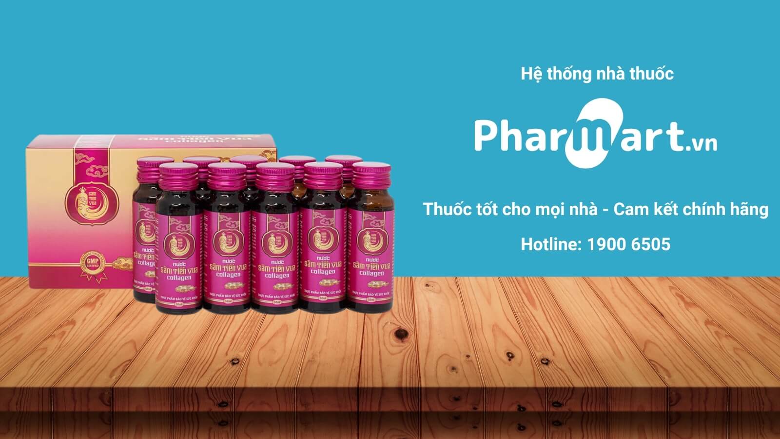 Mua Nước S&acirc;m Tiến Vua Collagen ch&iacute;nh h&atilde;ng tại Hz888a.com