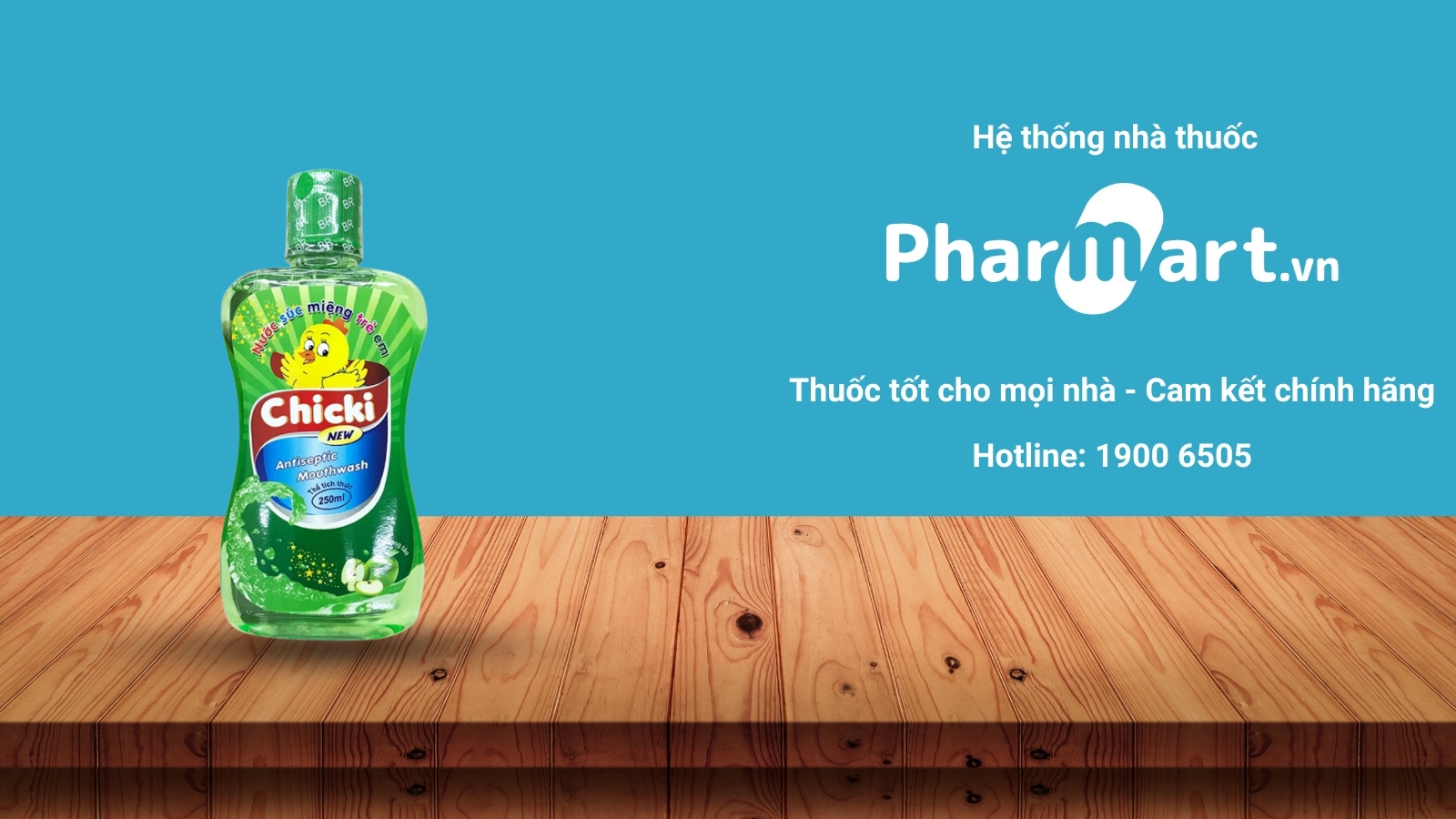 Nước s&uacute;c miệng Chicki