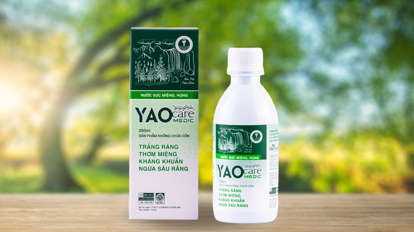 Nước s&uacute;c miệng, họng Yaocare Medic