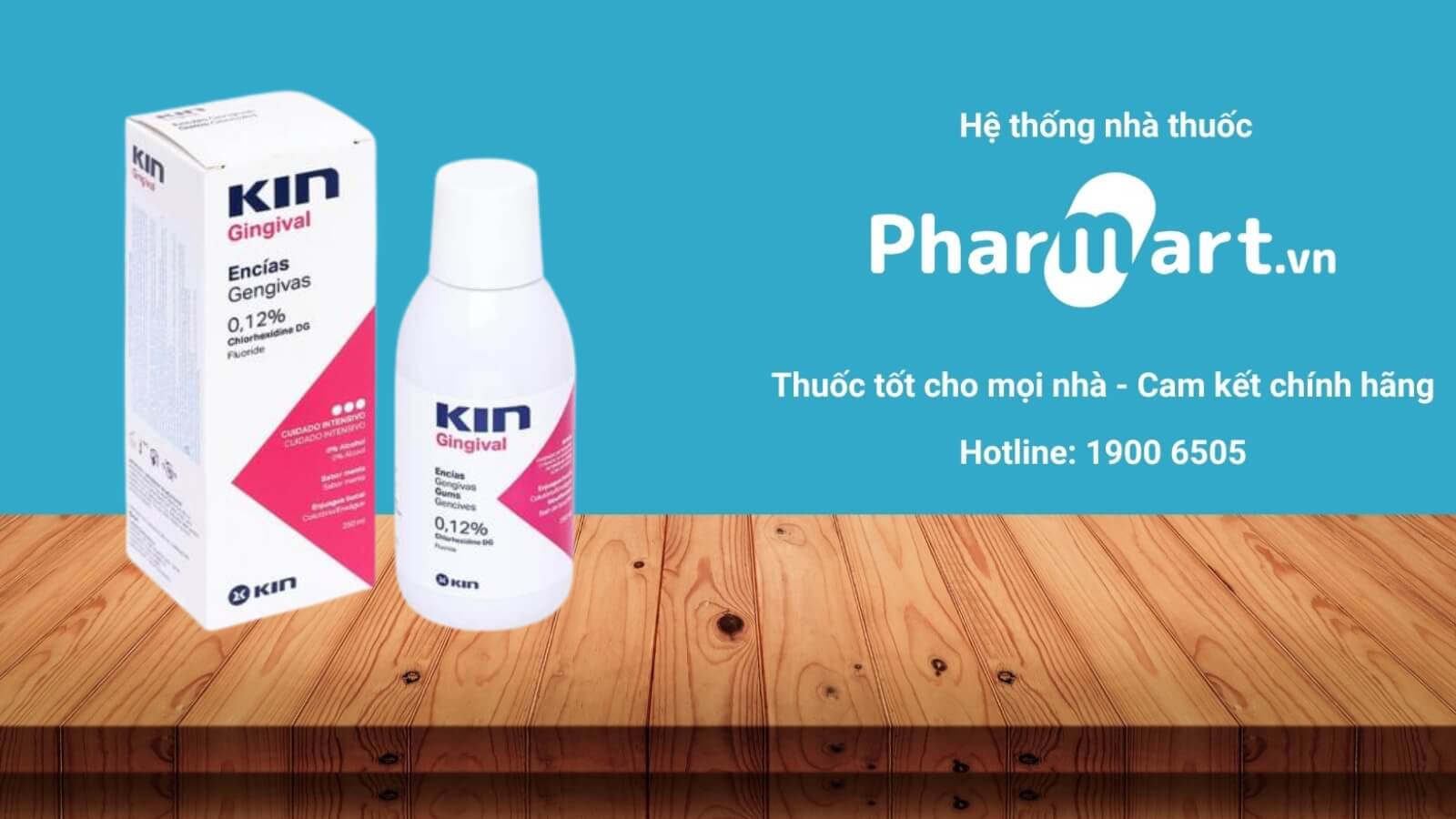 Nước s&uacute;c miệng Kin gi&aacute; v&agrave; địa chỉ mua h&agrave;ng ch&iacute;nh h&atilde;ng uy t&iacute;n