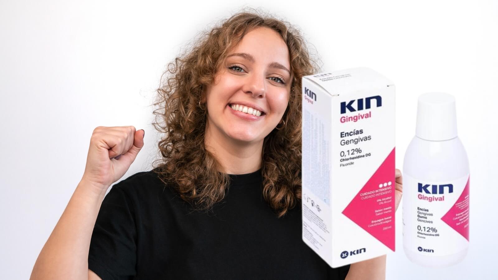 Nước s&uacute;c miệng Kin chắc khoẻ răng miệng