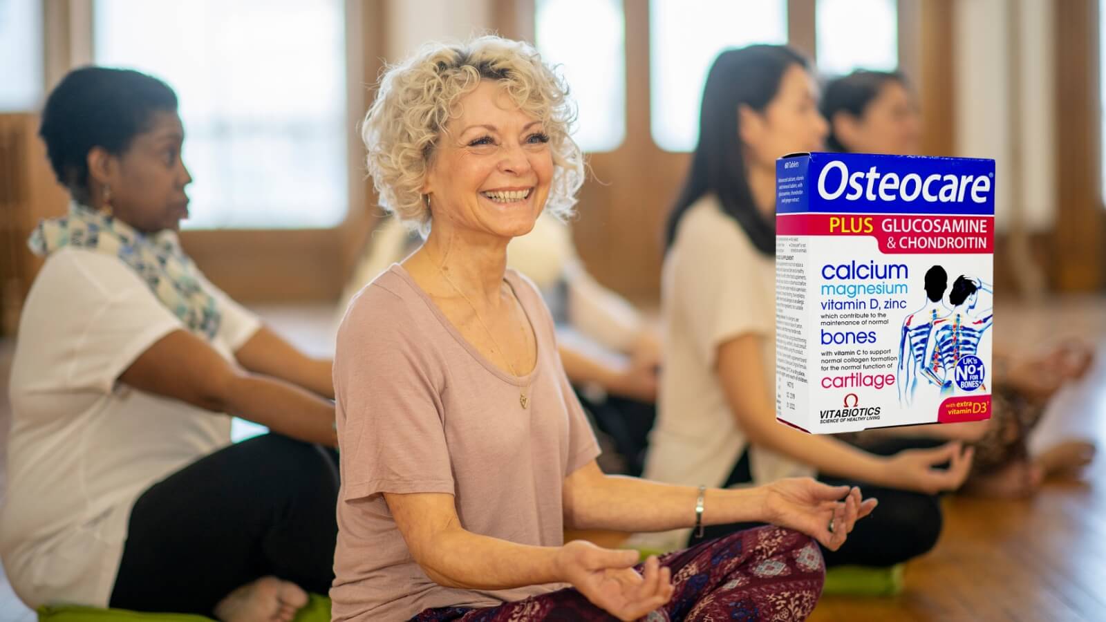 Osteocare Glucosamine v&agrave; Chondroitin gi&uacute;p xương khớp khỏe mạnh hơn