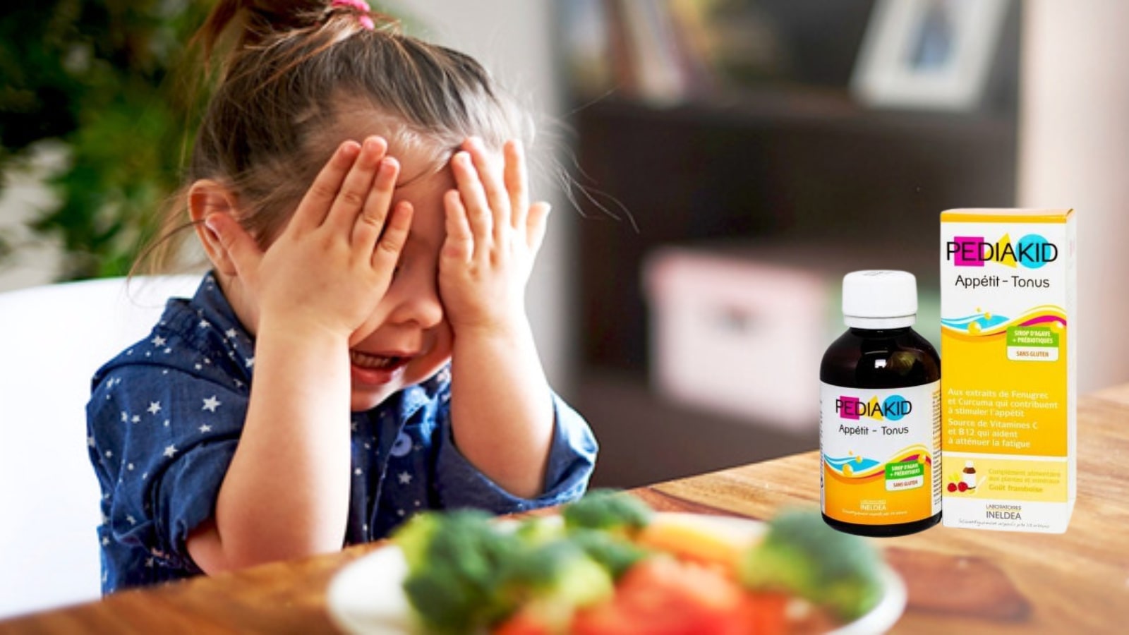 Pediakid Appetit Tonus gi&uacute;p b&eacute; ăn ngon, ph&aacute;t triển khỏe mạnh