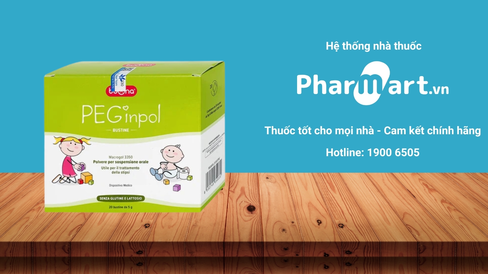 Mua ngay hỗn dịch uống PEGinpol Macrogol chính hãng tại Hz888a.com
