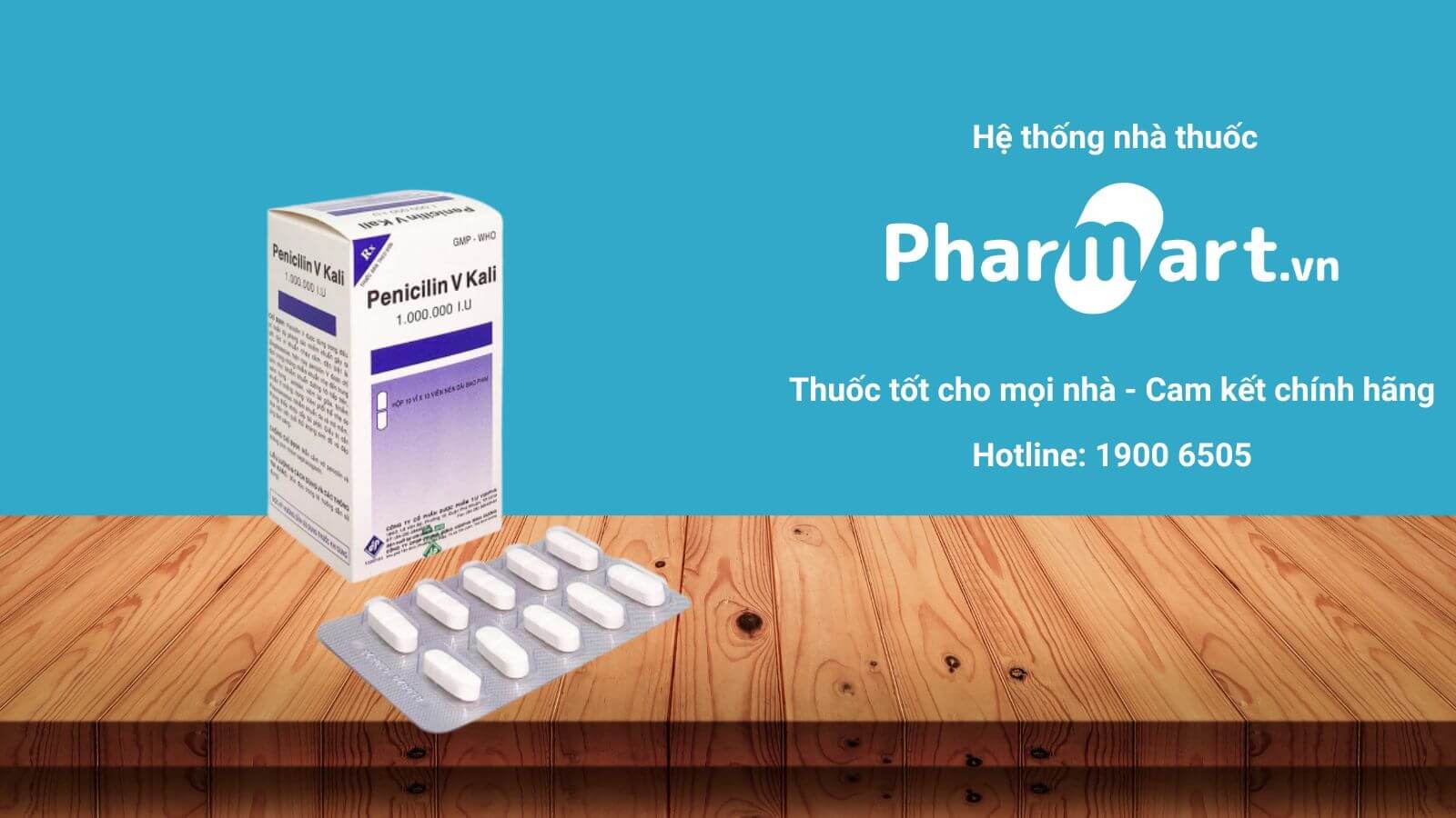 Mua ngay Penicillin v kali 1.000.000 IU ch&iacute;nh h&atilde;ng tại Hz888a.com