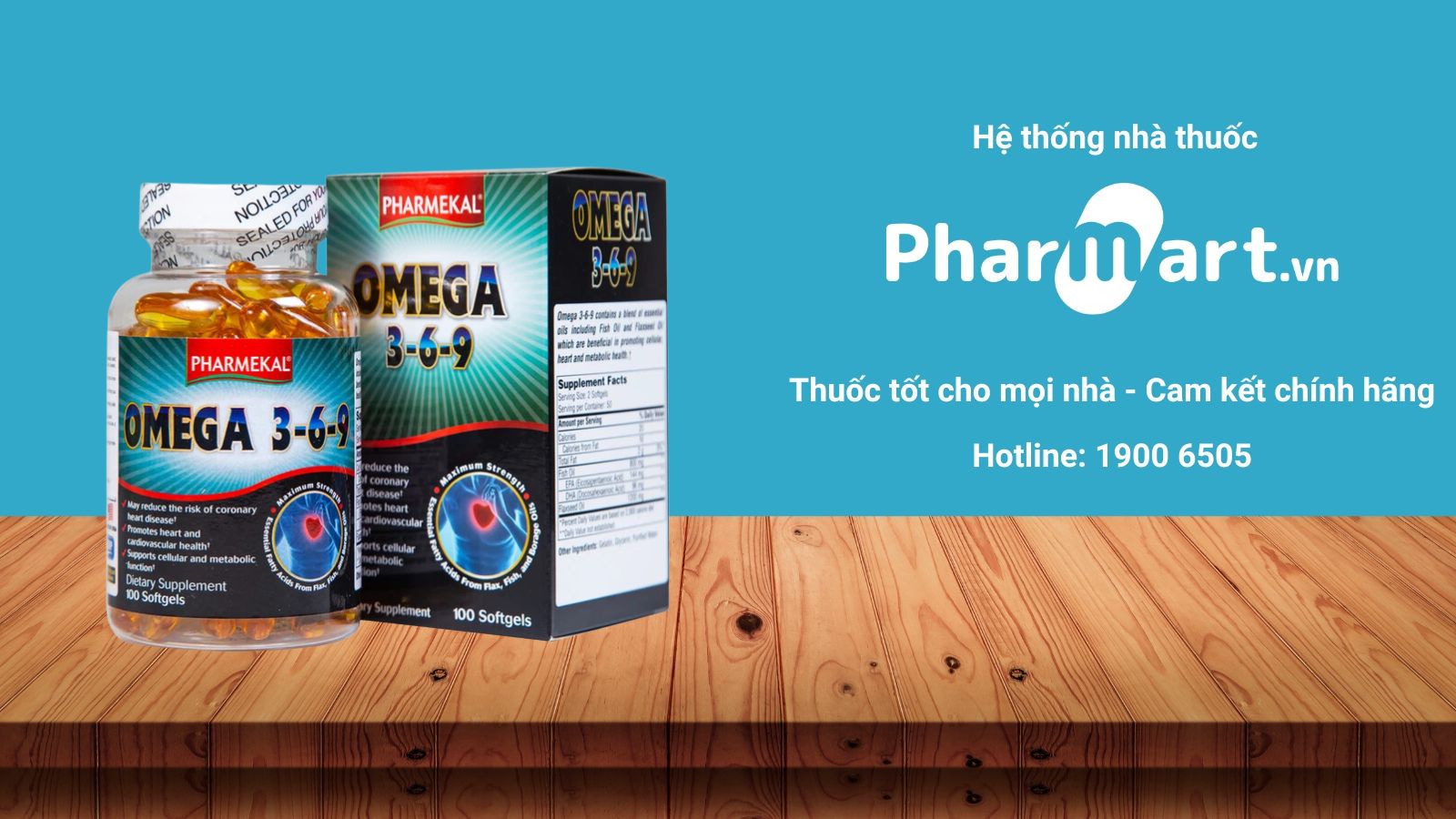 Mua omega 369 pharmekal chính hãng tại Hz888a.com