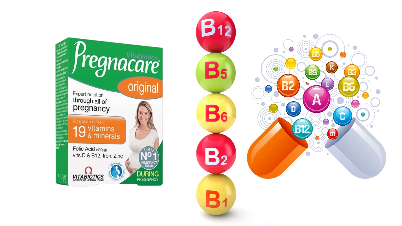  Pregnacare Original bổ sung 19 loại Vitamin v&agrave; kho&aacute;ng chất cần thiết