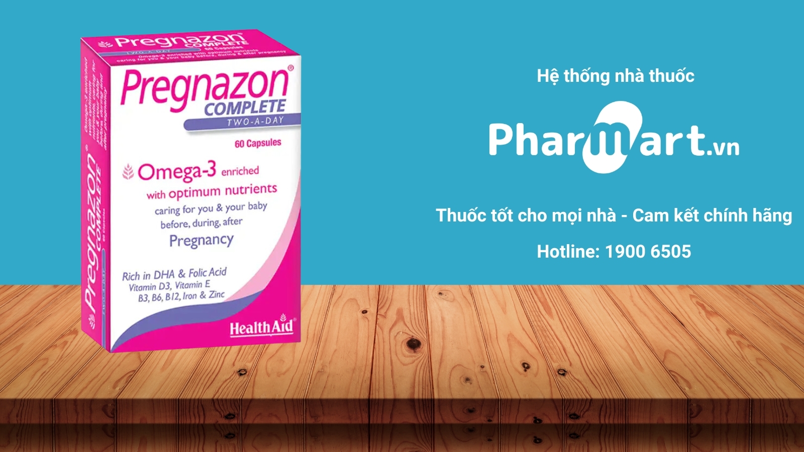 Mua ngay Health Aid Pregnazon ch&iacute;nh h&atilde;ng tại Hz888a.com