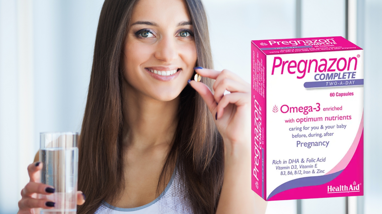 Phụ nữ mang thai cần bổ sung đầy đủ lượng Vitamin và khoáng chất