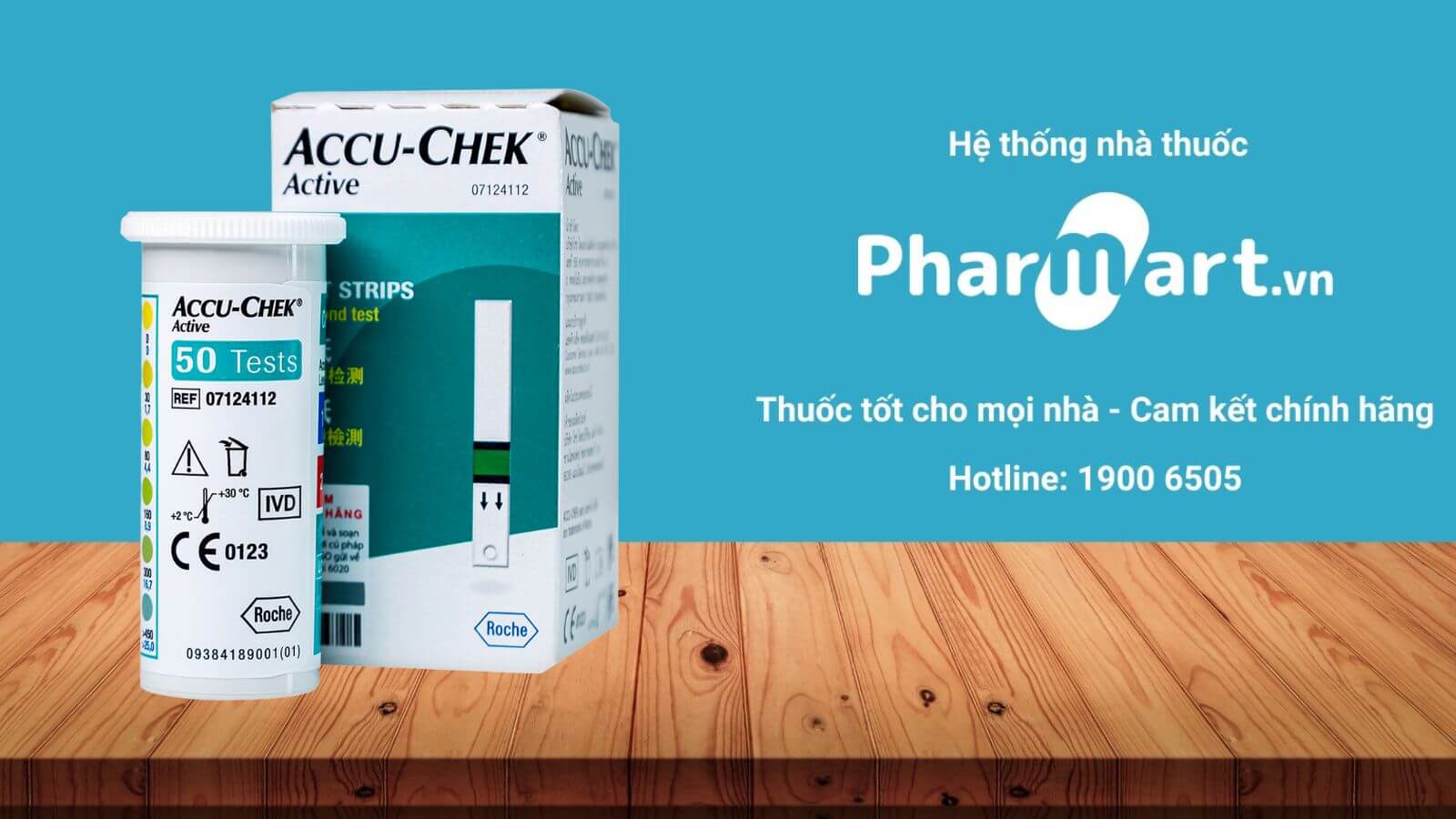 Đặt mua que thử đường huyết Accu-Chek Active gi&aacute; tốt tại HZ888A