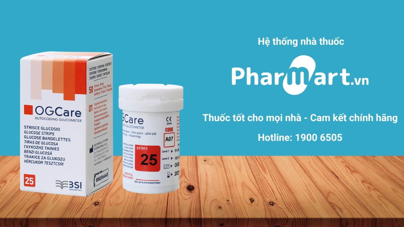 Đặt mua que thử đường huyết của OGCARE gi&aacute; tốt tại HZ888A