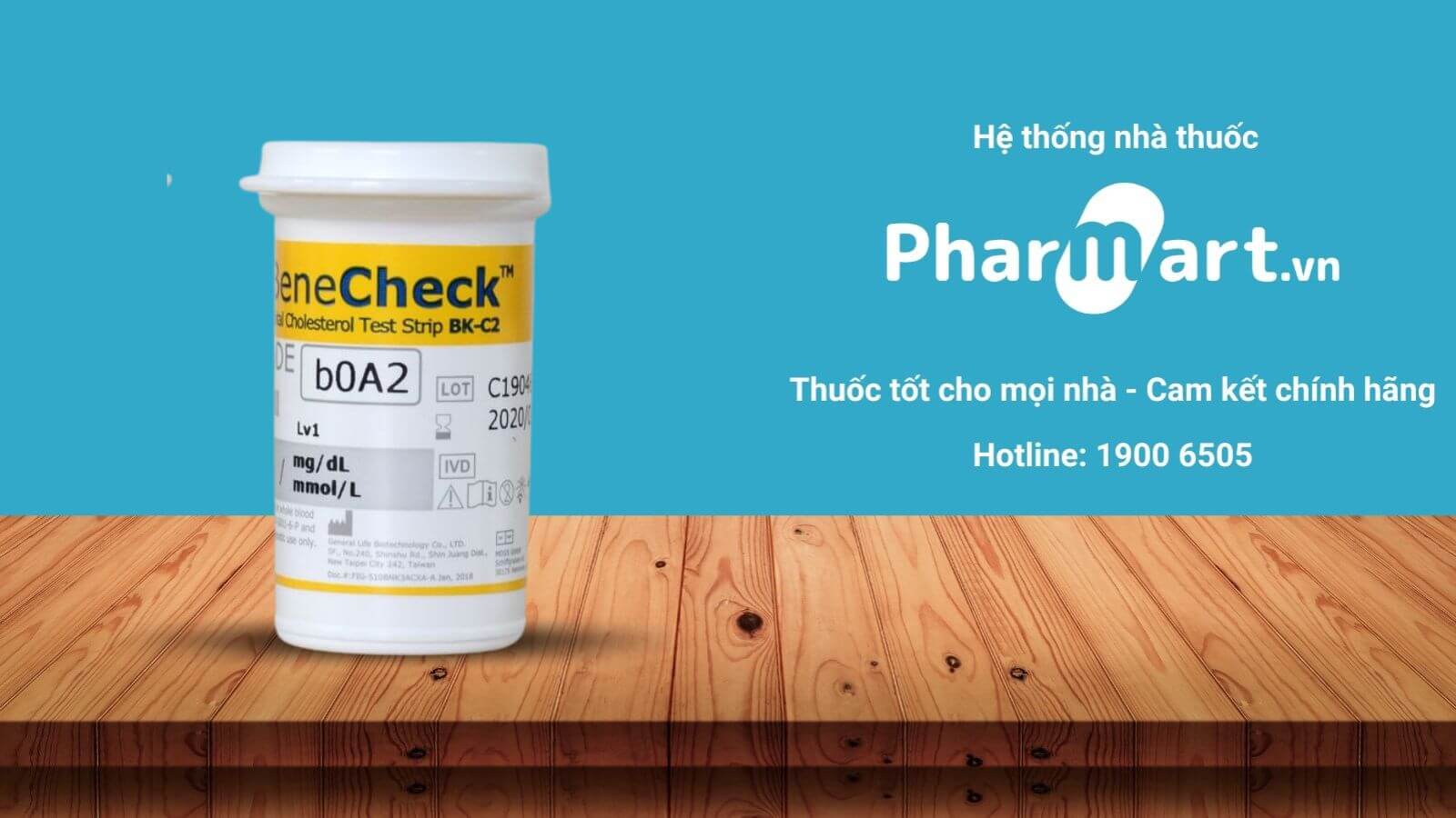 HZ888A l&agrave; nh&agrave; cung cấp que thử mỡ m&aacute;u Benecheck ch&iacute;nh h&atilde;ng