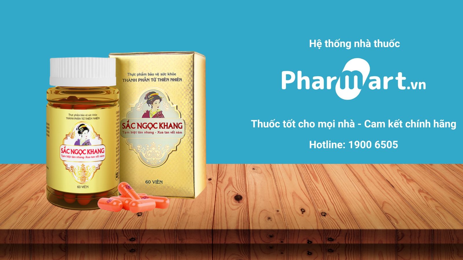  Sắc Ngọc Khang đang được b&aacute;n ch&iacute;nh h&atilde;ng tại Nh&agrave; thuốc Hz888a.com