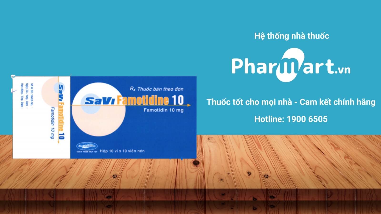 Mua ngay SaVi Famotidine 10 tại Hz888a.com