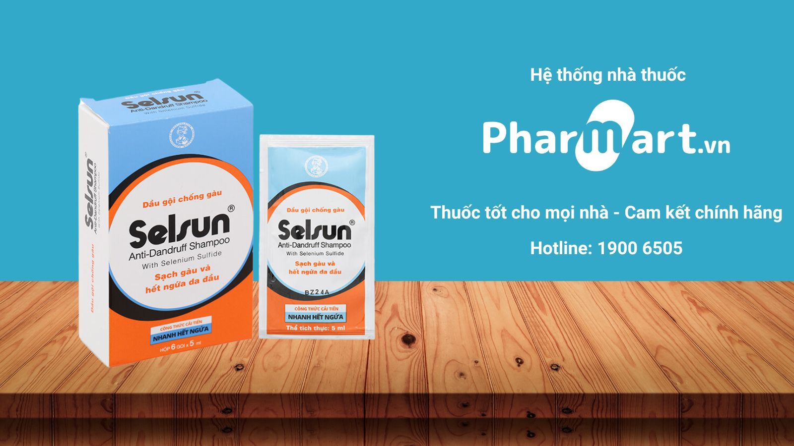 Mua ngay G&oacute;i Dầu gội trị g&agrave;u Selsun ch&iacute;nh h&atilde;ng tại Hz888a.com