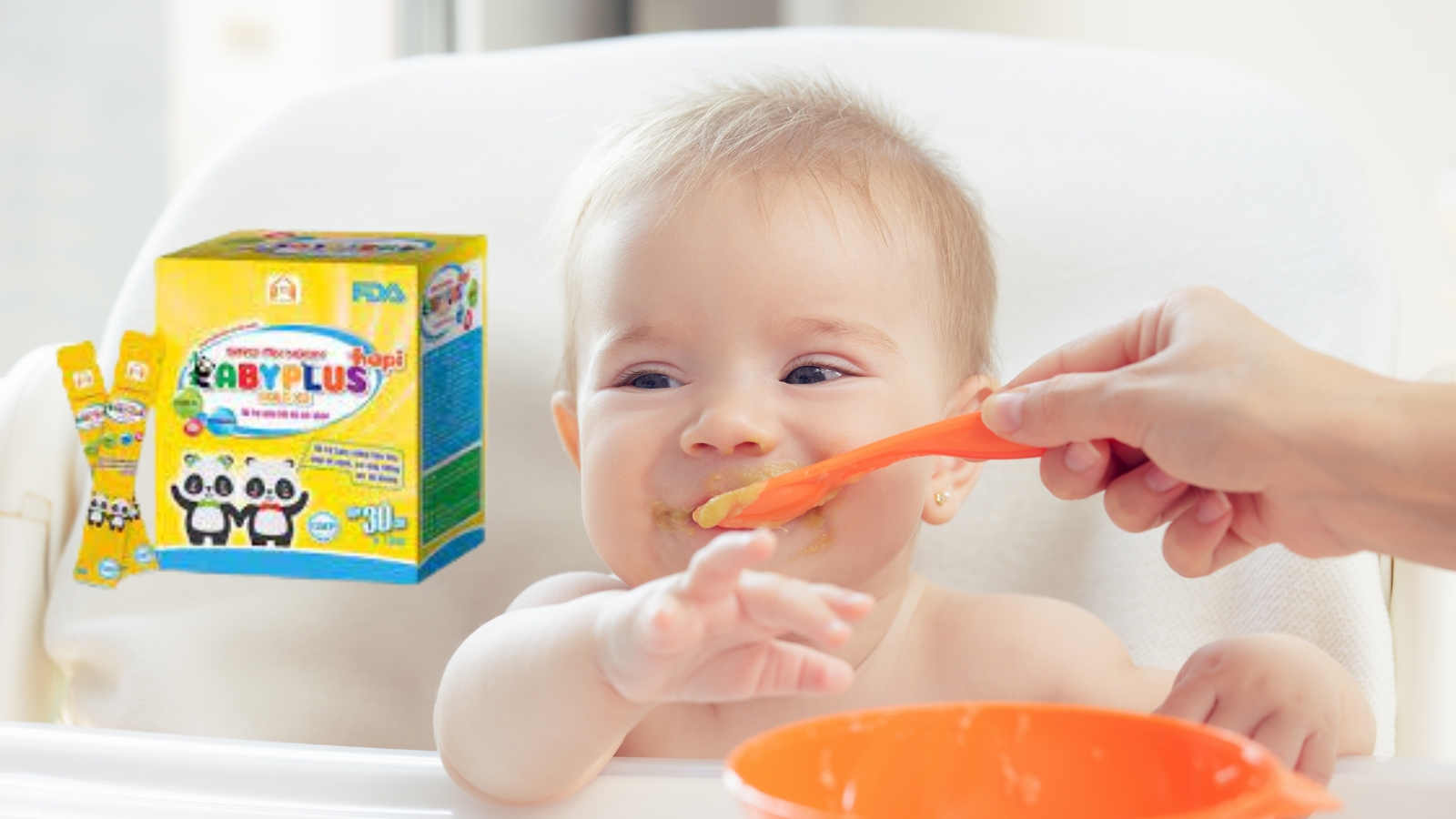 Siro Ăn Ngon Baby Plus - Giải ph&aacute;p cho trẻ biếng ăn, chậm tăng c&acirc;n