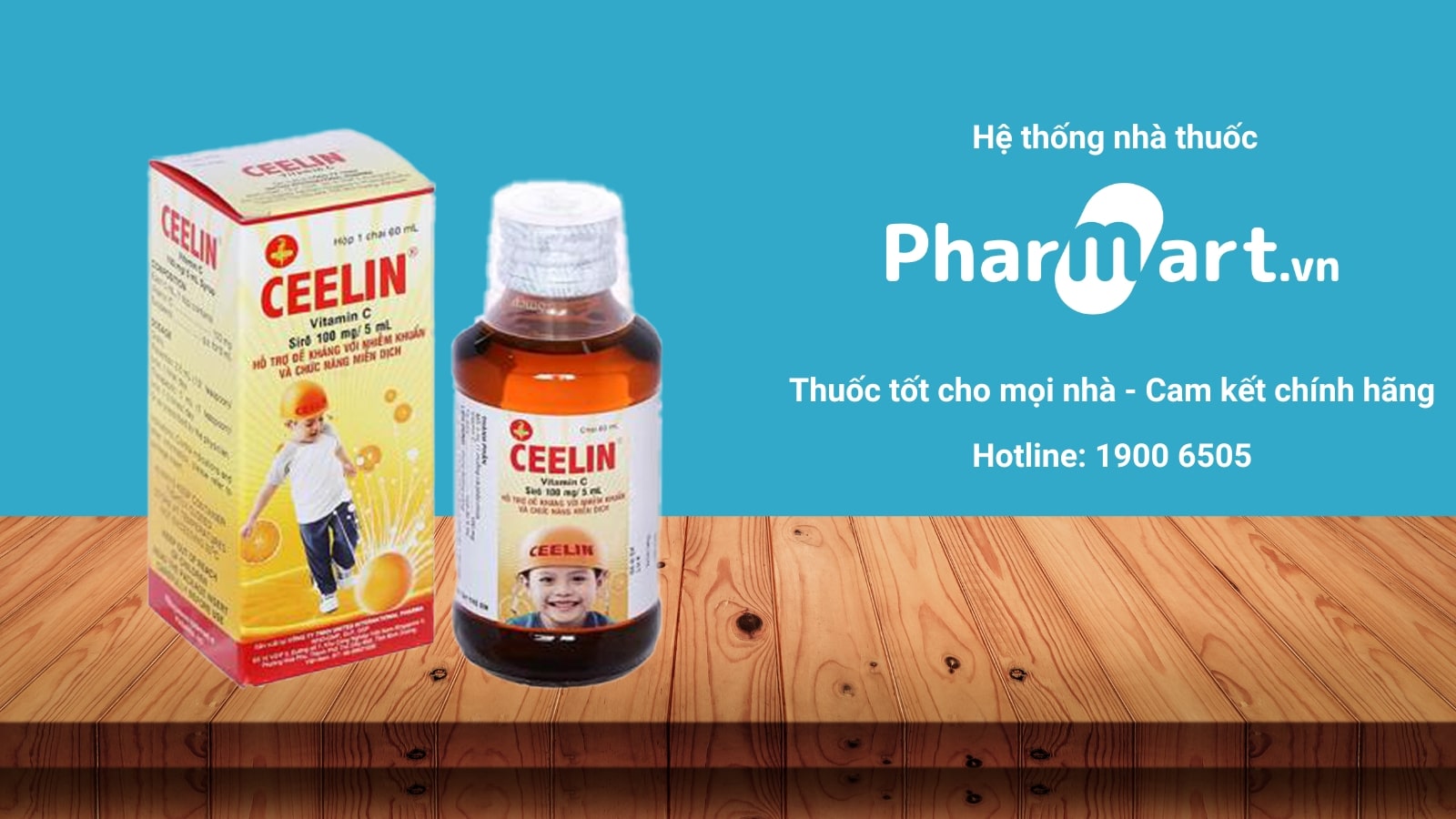 Siro Ceelin Lọ 60ml - Bổ sung vitamin C, tăng cường miễn dịch đang được b&aacute;n ch&iacute;nh h&atilde;ng tại Nh&agrave; thuốc Hz888a.com