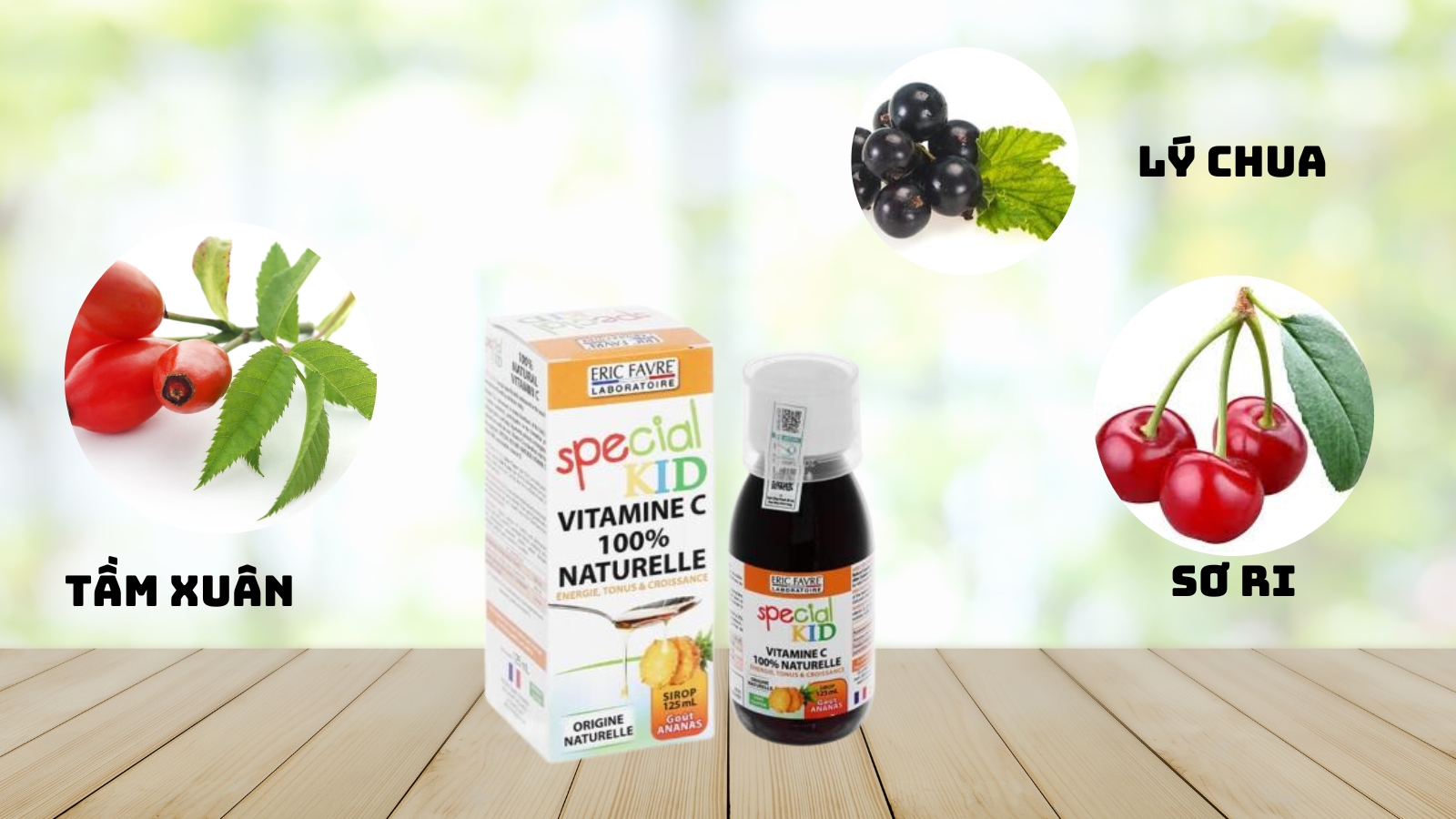 Th&agrave;nh phần ch&iacute;nh của Special Kid Vitamine C Naturelle