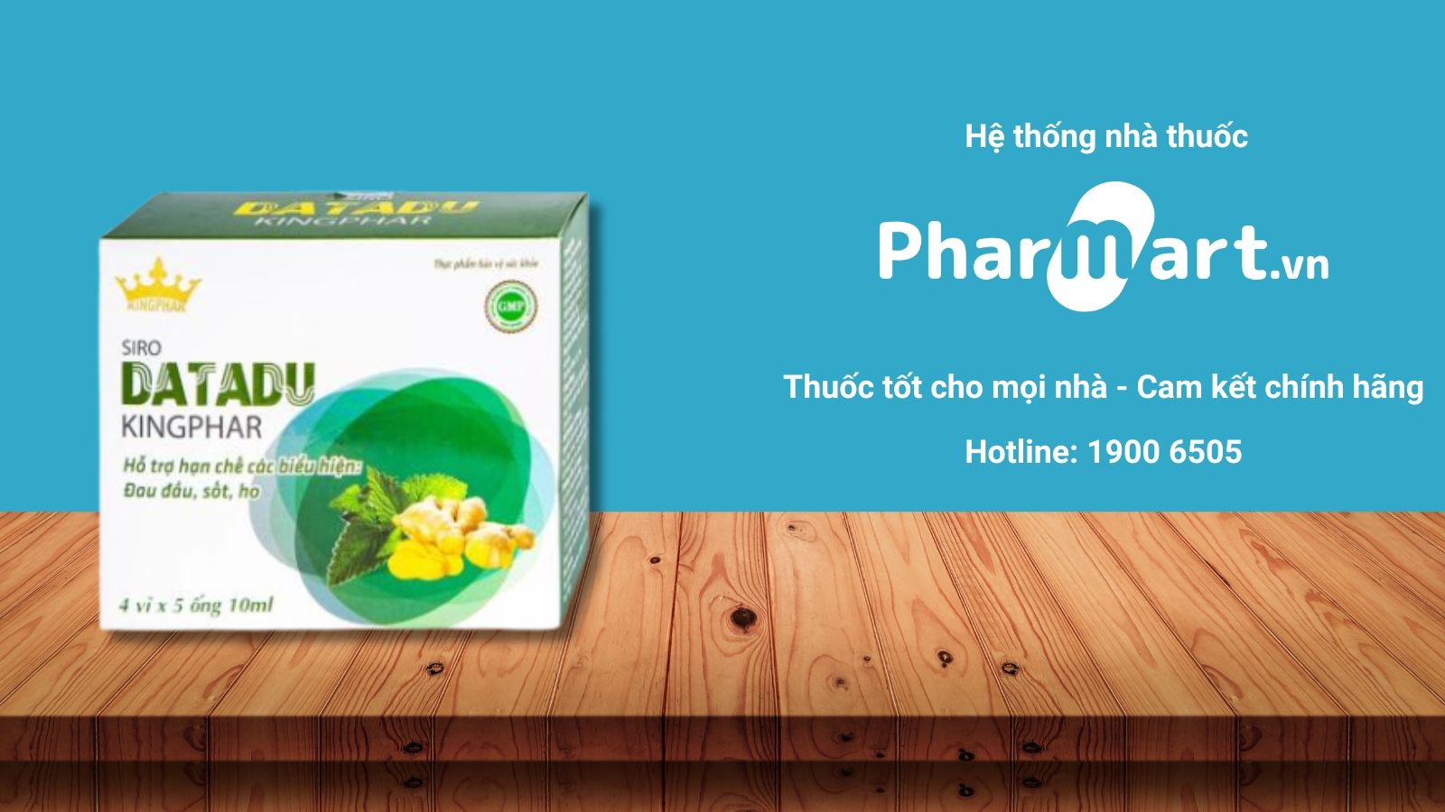 Mua siro Datadu Kingphar hỗ trợ giảm ho ch&iacute;nh h&atilde;ng tại Hz888a.com