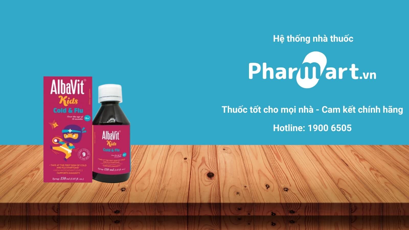 Mua Albavit Kids Cold & Flu uy t&iacute;n, ch&iacute;nh h&atilde;ng tại Hz888a.com