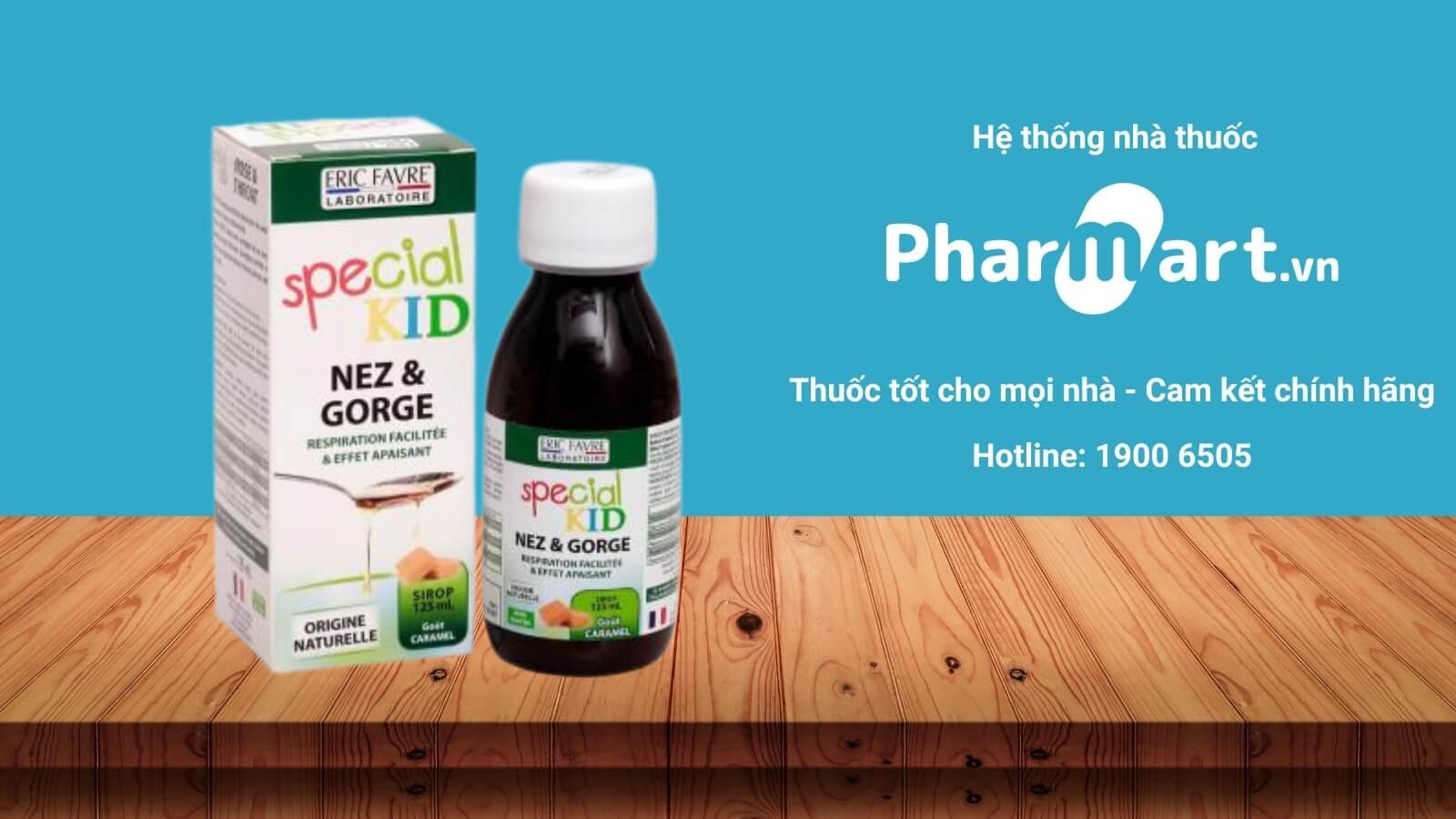 Siro Special Kid Nez & Gorge Eric Favre hiện đang được b&aacute;n tại Nh&agrave; thuốc Hz888a.com