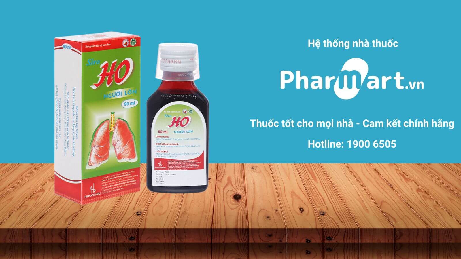 Mua ngay Siro ho người lớn Heropharm chính hãng tại Hz888a.com